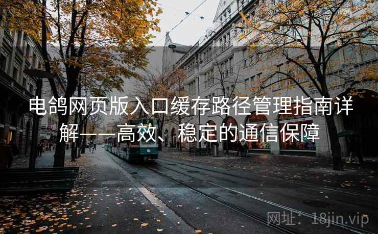 电鸽网页版入口缓存路径管理指南详解——高效、稳定的通信保障